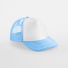 Cap - mod.B645:Sky Blue, 100% polyester, White, One Size